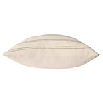 Quimby Pillow - Ivory with Navy, 2 Sizes