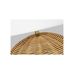 Mari Medium Table Lamp - Rattan, 24.25"H