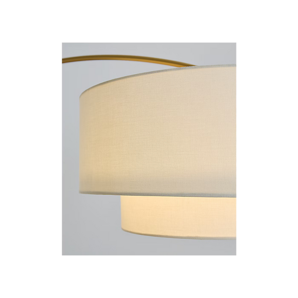 Sawyer Floor Lamp - Burnished Brass, 75"H