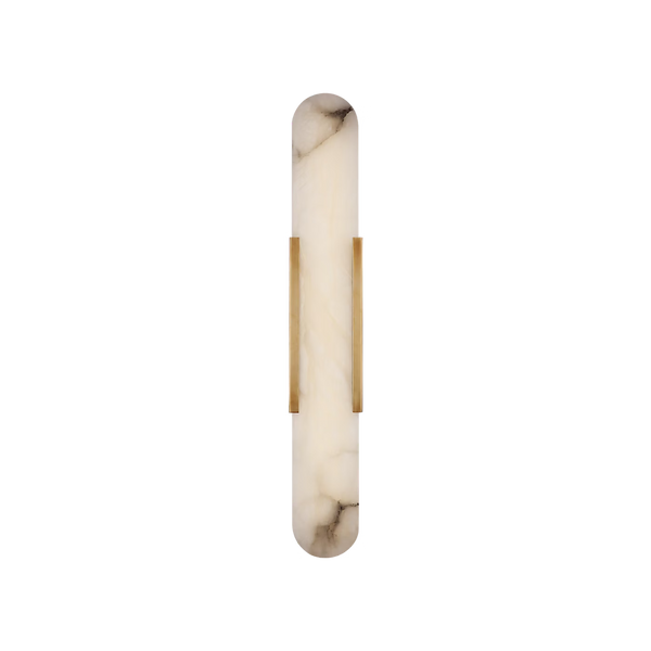 Melange 28" Elongated , Antique Burnished Brass