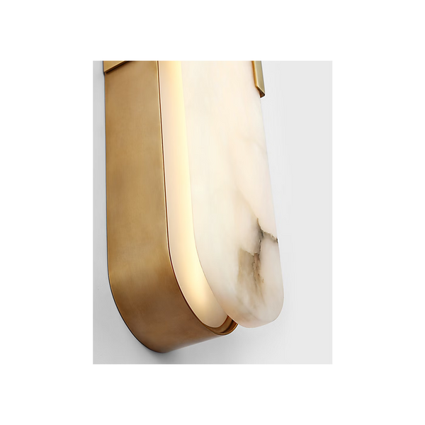 Melange 28" Elongated , Antique Burnished Brass