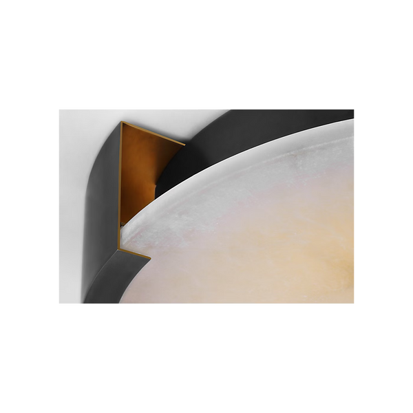 Melange X-Large Flush Mount, Bronze, 21" Dia