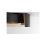 Melange X-Large Flush Mount, Bronze, 21" Dia