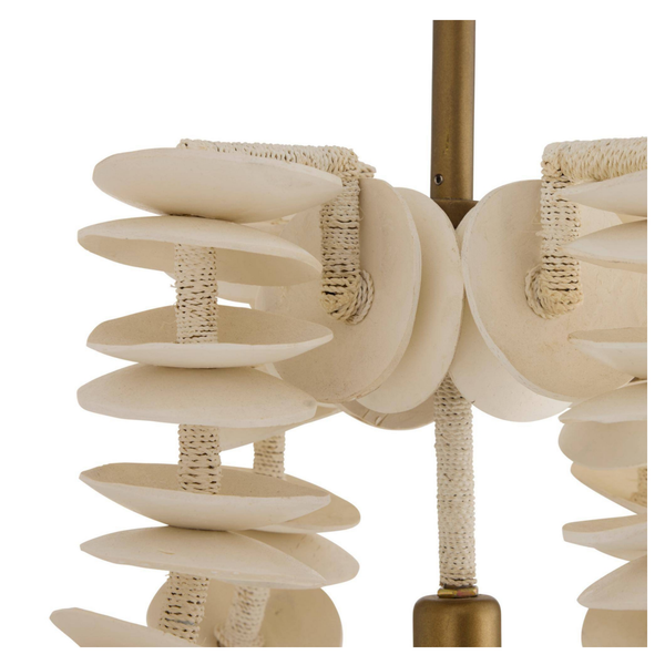 Kalama Linear Chandelier, 57"W x 35.5"D