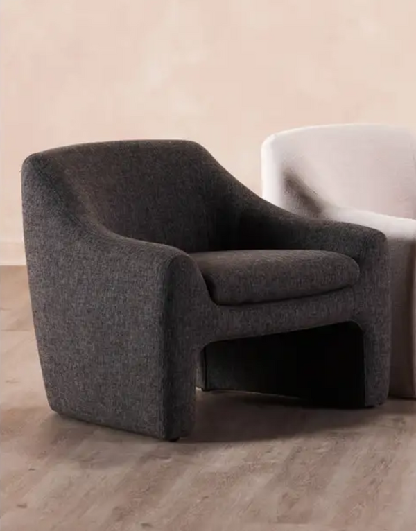 Kenzie Accent Chair, Shadowed Grey