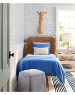 Hughes Twin Bed - Natural/White