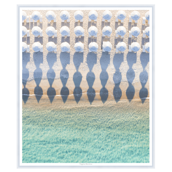 Turquoise Shoreline, 49" x 42"