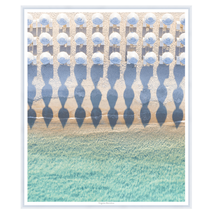 Turquoise Shoreline, 49" x 42"