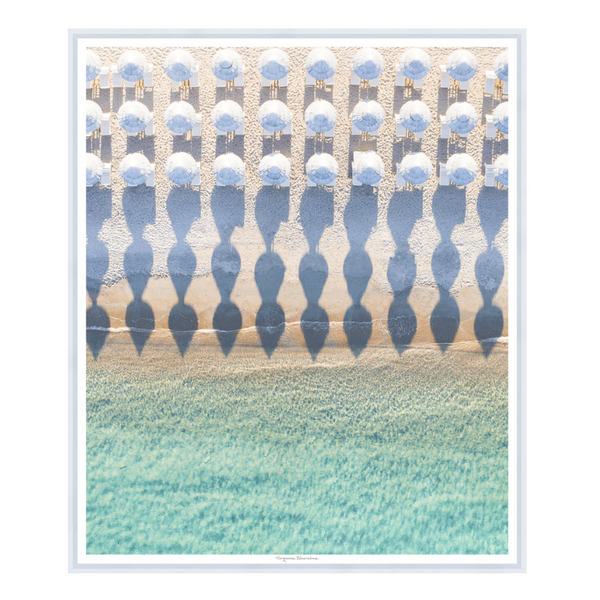 Turquoise Shoreline, 41" x 35"