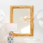 Bergman Table Lamp, Blue/White Ceramic, 27"H