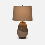 Bixby Table Lamp, Canyon Brown Ceramic, 25"H