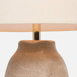 Bixby Table Lamp, Canyon Brown Ceramic, 25"H