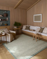 Lilah Rug Collection, LIH-01 Ivory/Sky, Amber Lewis x Loloi