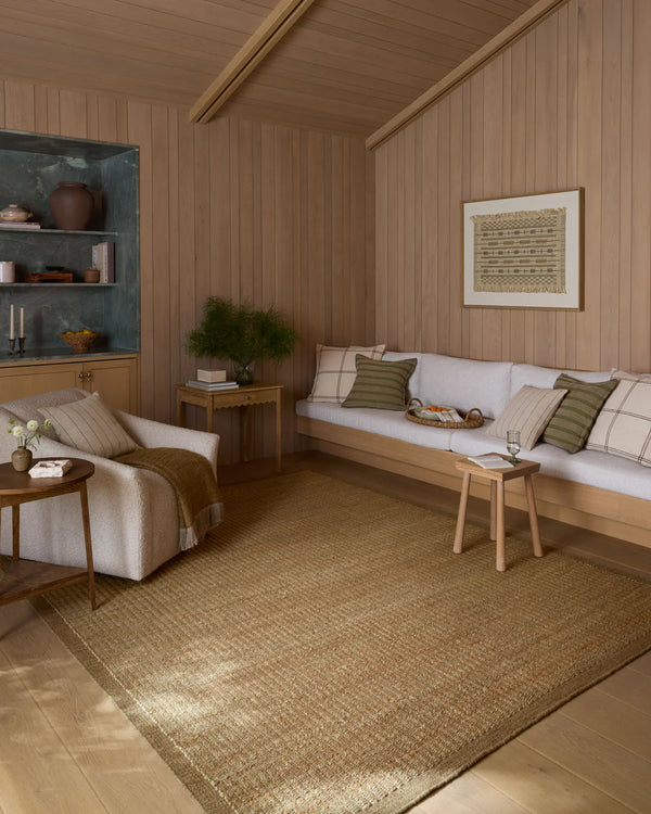 Lilah Rug Collection, LIH-01 Natural/Bark Amber Lewis x Loloi