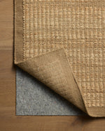 Lilah Rug Collection, LIH-01 Natural/Bark Amber Lewis x Loloi