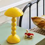 Bobbin Rechargeable LED Lamp - Buttercream Lacquer, 11.8"H