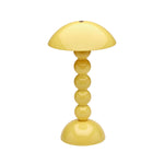 Bobbin Rechargeable LED Lamp - Buttercream Lacquer, 11.8"H