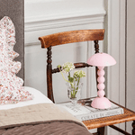 Bobbin Rechargeable LED Lamp - Pale Pink Lacquer, 11.8"H