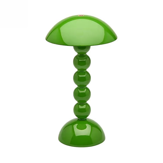 Bobbin Rechargeable LED Lamp - Leaf Lacquer, 11.8"H