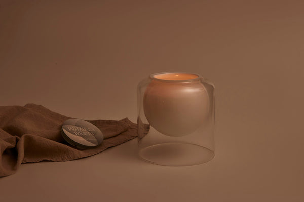 Grand White Luna Candle, Waxing Moon