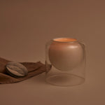 White Luna Candle, Waxing Moon