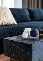 Grand Midnight Blue Luna Candle, Yuzu Pine