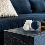 Grand Midnight Blue Luna Candle, Yuzu Pine