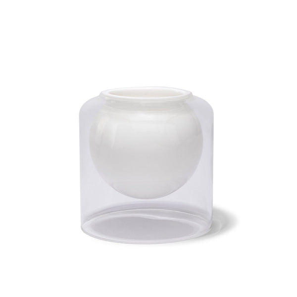 White Luna Candle, Waxing Moon