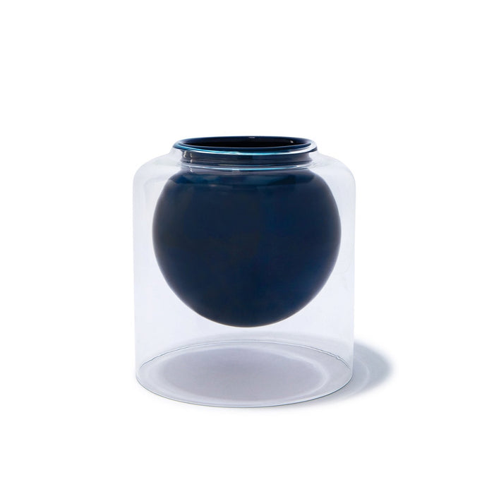 Midnight Blue Luna Candle, Yuzu Pine