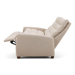 Lanier Manual Recliner 2 Seat Sofa, Archer Sand Performance Fabric/Mink, 65"W