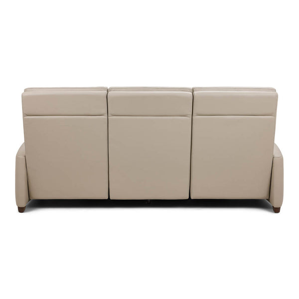 Lanier Manual Recliner 3 Seat Sofa, Archer Sand Performance Fabric/Mink, 92"W