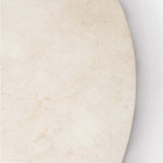 Laurel Round Marble Cocktail Table - Honey, 48"