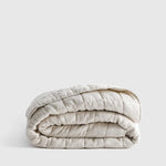 European Linen Box Quilt Collection, Sand