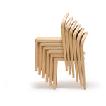 Luk Rattan Dining Chair - Light Oak