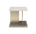 Cape Verde End Table, Lucent Bronze Metallic, Sabbia, 23"W x 23"D x 23"H