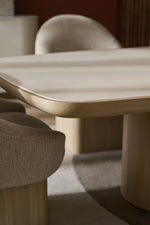 Santorini Dining Table, 106"W x 46"D