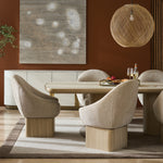 Santorini Dining Table, 106"W x 46"D