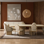 Santorini Dining Table, 106"W x 46"D