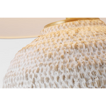 Avedon Small Table Lamp, Plaster White, 21.5"H