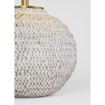 Avedon Small Table Lamp, Plaster White, 21.5"H