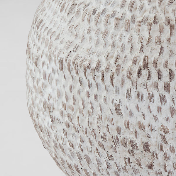 Avedon Small Table Lamp, Plaster White, 21.5"H