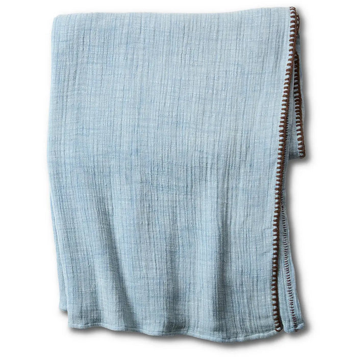 Avolite Blue Margosa Oversized Throw, 84" x 84"
