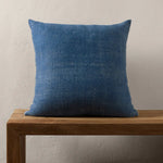 Mila Blue Margosa Pillow MGP22, 26" x 26"