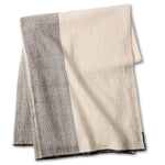 Embata Natural Duo-Tone Margosa Oversized Throw, 40" x 80"