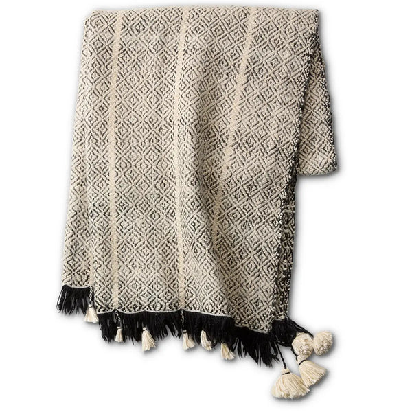 Primani Geometric Margosa Oversized Throw, 40" x 80"
