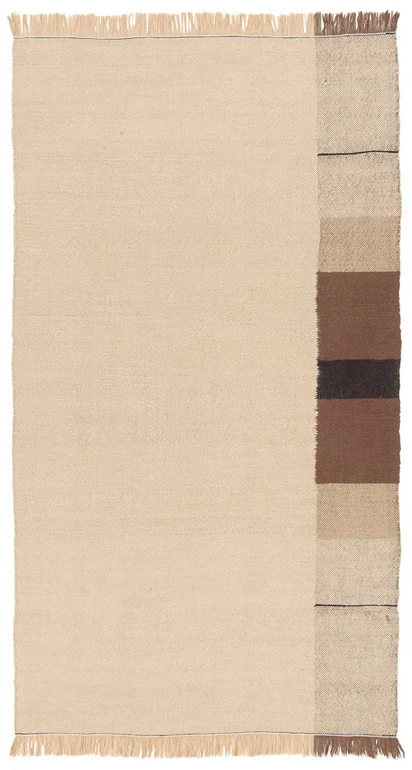 Soroush Earthbound Colorblock Margosa Oversized Throw, 40" x 80"
