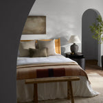 Soroush Earthbound Colorblock Margosa Oversized Throw, 40" x 80"