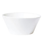 Melamine Lastra White Large Stacking Serving Bowl