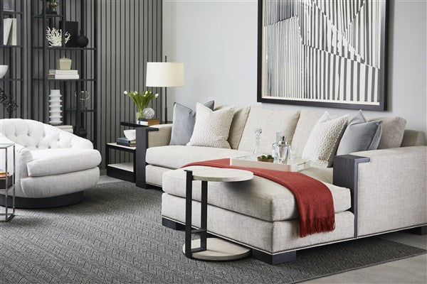 Pengrove End Table, Black Textured Metal