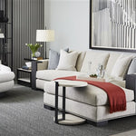 Pengrove End Table, Black Textured Metal